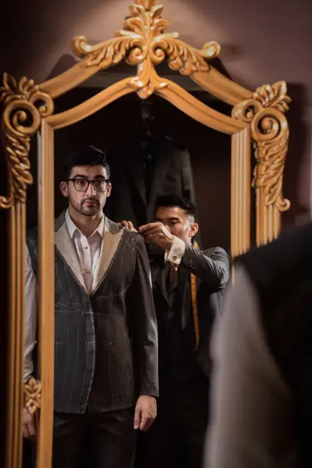 Duan Tailor - Khâu tạm và thử lần đầu